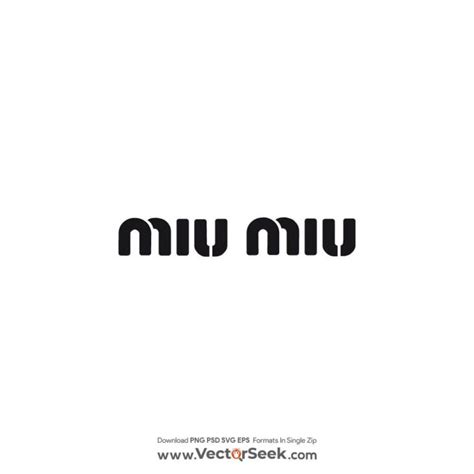 miu miu logo shirt|miu logo svg.